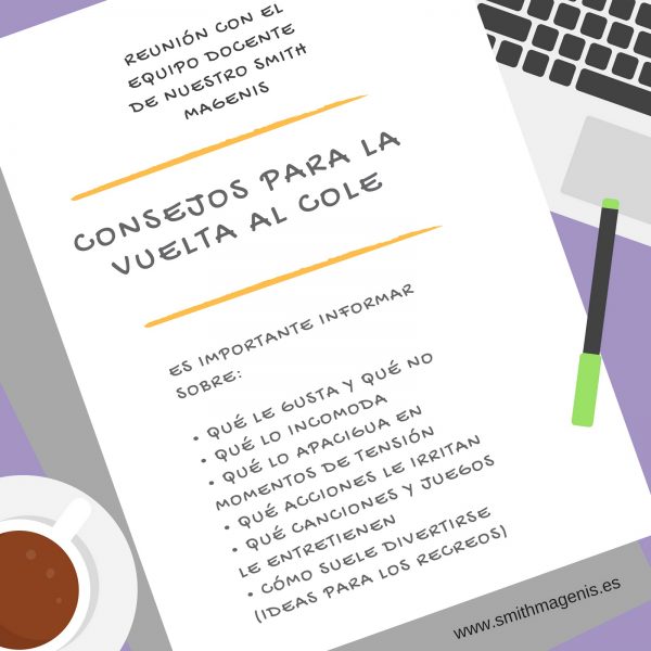 La vuelta al cole: consejos rápidos